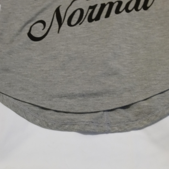 Fun Saying Gray T-shirt XS - Picture 10 of 10